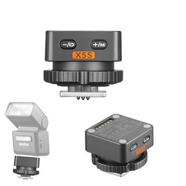 Godox X5S X5 S TTL Wireless Flash Trigger for Sony, GODOX X5-S, IT32 Mini TTL Flash, Hot Shoe & Trigger In One, Flexible Magnetic Design, Instant Wireless Communication without Manual Pairing