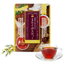 Organic Rooibos Tea Bags, 50 Ct (2.5g Each) – JAS Certified Herbal Tea, Caffeine-Free, Rich in Antioxidants, Naturally Sweet, Safe for Children and Pregnant Women