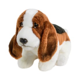 Teddys Rothenburg Basset Soft Toy Hunting Dog Cuddly Toy Sitting 32 cm Plush Toys Dogs Plush Dog