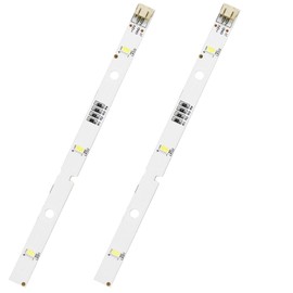 LED Light Bar, LED Fridge Lamp for Rongsheng/Hisense Refrigerator E349766 MDDZ-162A 1629348 DC12V 2W, Pack of 2 Light Bars for Refrigerator, Cooling Lighting for Refrigerators