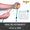 fuxton Set of 12 Tie Down Straps with Hooks, 4