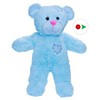Record Your Own Plush 8 Inch Blue Patches Teddy Bear