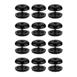 Pack of 12 seat belt button clip, stopper, universal car belt stopper, car belt stopper, non-slip seat belt aid, robust and durable belt buckle holder, prevents the belt from slipping off