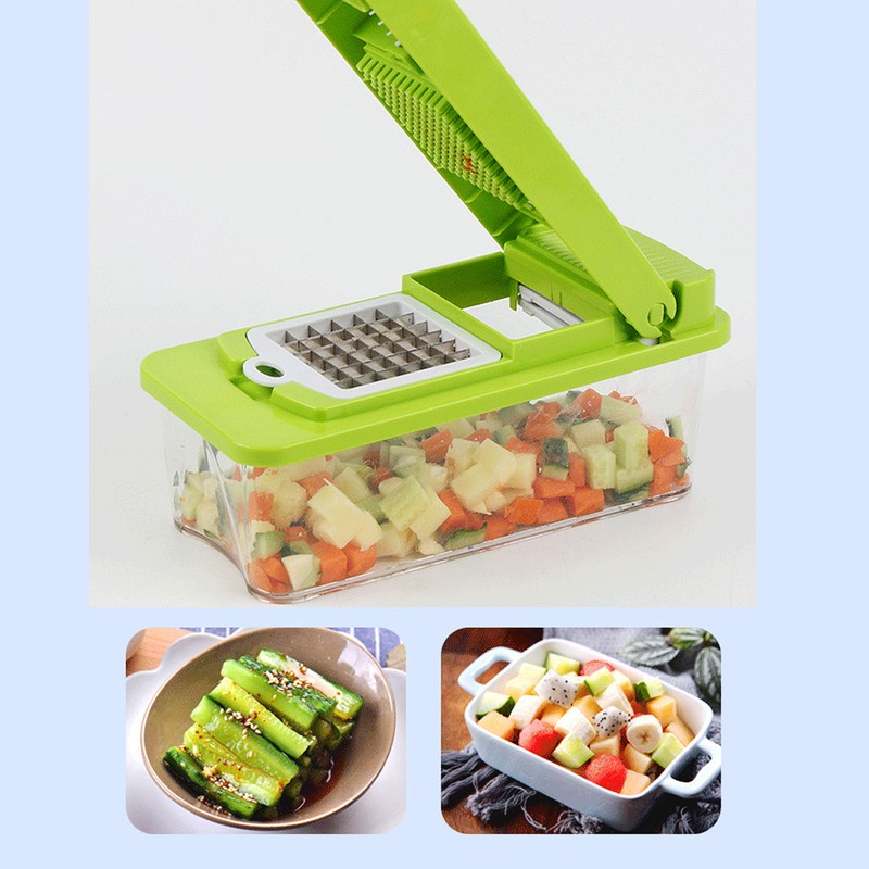 Vegetable Cutter Manual Potato Chopper Vegetable Grater Fruit Food Slice