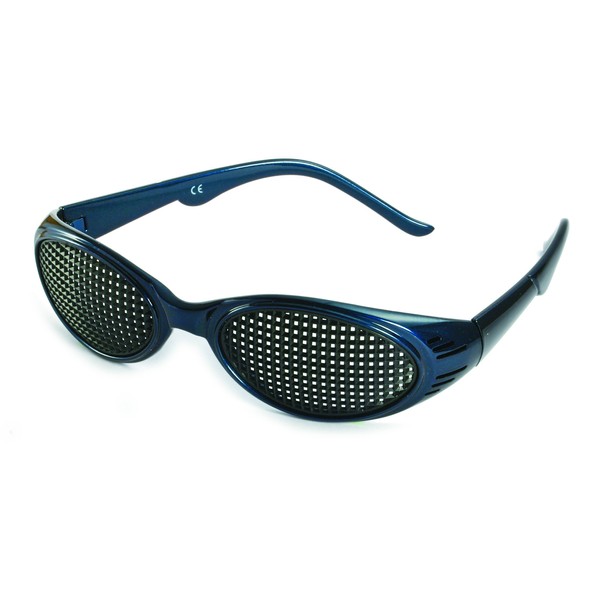 Rasterbrille 415-KBP, quadratischer Raster, blau