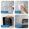 M MOFIT 3D Metal Peel and Stick Backsplash for Kitchen,Mini