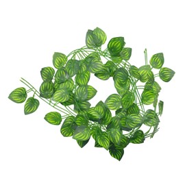 MysticHome Fake Vines 2 PCS for Home Décor - Artificial Hanging Plants for Indoor Spaces, Farmhouse & Desk Décor - Perfect for Living Rooms, Laundry Rooms, and More (Green E)