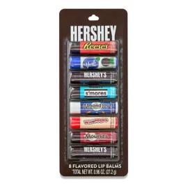 Hershey Balsamo Labial Lip Balm De Sabor Paquete De 8 Piezas