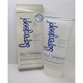 SUPERGOOP! GRADUAL SELF-TANNING SUNSCREEN MOUSSE SPF 20 5.7 OZ BOXED