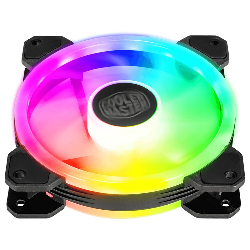 Cooler Master MF120 S3, iluminación ARGB de triple bucle, diseño