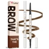 Yfulfill Soft Taupe Eyebrow Pencils for Old Women, Easy to