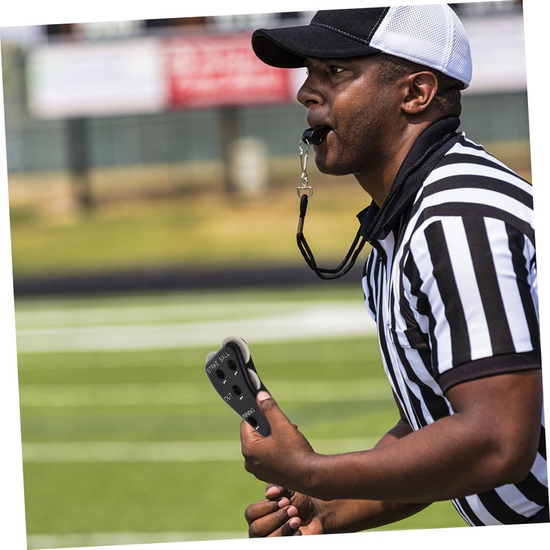 VICASKY 2Pcs Lightweight Baseball Umpire Clicker Durable Scoring Device for