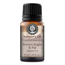 Brown Sugar & Fig Fragrance Oil 10ml for Autumn Diffuser Oils, Making Soap, Candles, Lotion, Home Scents, Linen Spray and Lotion
