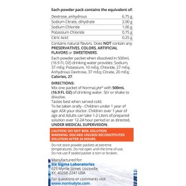 NormaLyte Pure - FSA Eligible Electrolyte Powder Packets | Clinically Studied Electrolyte Drink Mix | 6 Count Effective Hydration Sticks
