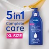 NIVEA Rich Nourishing Body Lotion (625ml), Moisturising Lotion with Almond