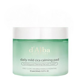d'Alba Daily Mild Cica Calming Pad (50 pads)