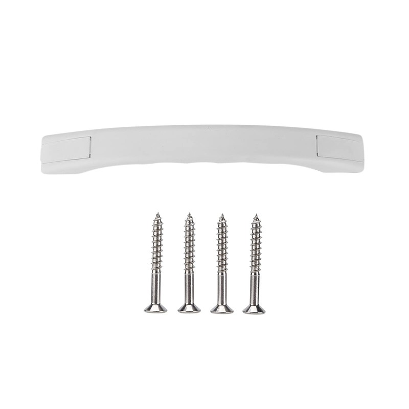 Trolley handle caravan 248 mm handle plastic with cover caps,