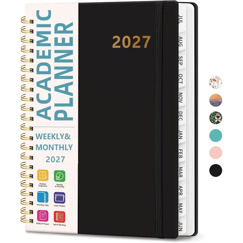 2026–2027 Academic Planner for School & Work – Hardcover Weekly