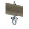 GK Set of 2 Swing Hooks Safety with D-Lock M12