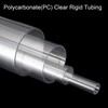 sourcing map Rigid Round Clear Tubing 3mm(1/8") ID x 6mm(1/4")