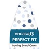 Encasa XO Ironing Board Cover and Pad 49"x18" - Thick