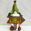 siqiaole Plush Gnome Yard Decoration with Solar LEDs - Large