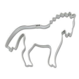 Staedter Horse Cookie Cutter, Silver, 8.5 cm