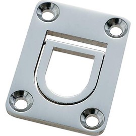 TRUSCO TLP-3 Ring Pull, Stainless Steel, 1.3 x 1.8 inches (34 x 45 mm) (1 piece)
