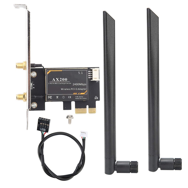 Acouto Tarjeta WiFi 3000Mbps WiFi 6 Bluetooth5.1 PCIe | para