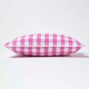 Homescapes - 100% Cotton - Block Check - Filled Cushion
