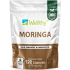 Wellthy Moringa 120 Cápsulas 400mg. 100% Pura, 100% Natural, 4