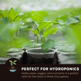 Envelor Potting Soil Mix Coco Coir - Succulent Soil, Expanded Coconut Coir Grow Media Indoor Outdoor Garden, Hydroponics, Seed Starting Mix Plants Coco Fiber Ready to Use Substrate Soil, 50 Liter Bag