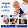 2 Piezas Kynex Soporte de Muñeca Deportivo, Compresión Ligera, Elástico
