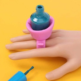 Owner Clan Manicure holder manicure ring gel nail nail holder manicure / 매니큐어 홀더 매니큐어반지 젤네일 네일홀더 메니큐어