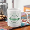 Pair of (55th) Emerald Anniversary (Mum + Dad) Novelty Gift