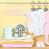 Relaxdays Children's Clothes Hangers Star Set of 10 Wire Hangers,