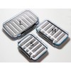 AXISCO Double Sided Clear Fly Box - L Slit Foam