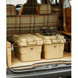 GORDON MILLER 33294 Car Rubber Luggage Hold Net, Medium, Olive Drab