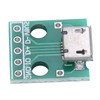 10Pcs USB to DIP Board, 5 Pin USB Micro Breakout