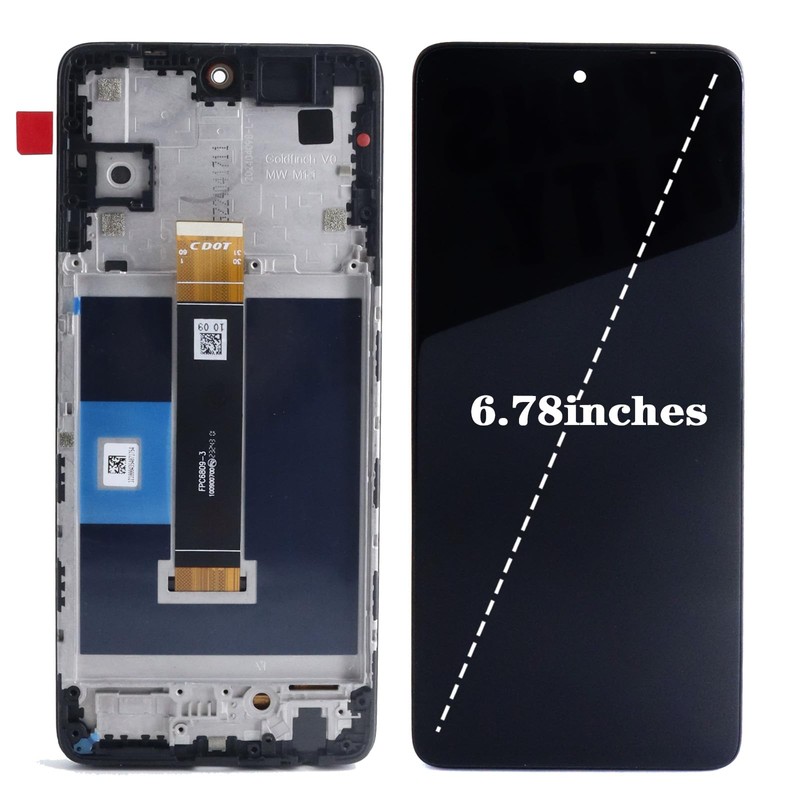 Avvood for TCL 50 XL 5G T702W LCD Display Touch