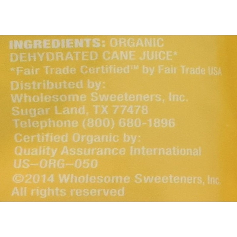 Wholesome Sweeteners Organic Sucanat, 32 oz. (Pack of 12)