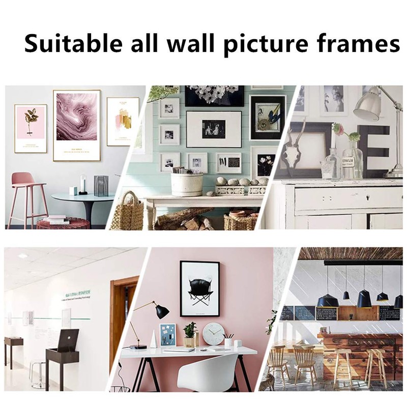 Flush Mount Hanging Hooks for Wedding Picture Painting Wooden Cabinet