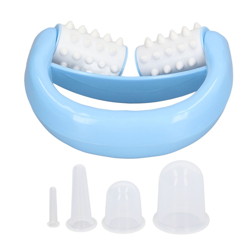 Facial Roller Silicone Cupping Device Detoxification Suction Cupping Cups Wheel