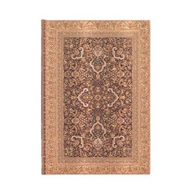 Terrene (Medina Mystic) Midi Lined Hardcover Journal: Hardcover, 120 gsm, Ribbon Marker, Memento Pouch, Elastic Closure