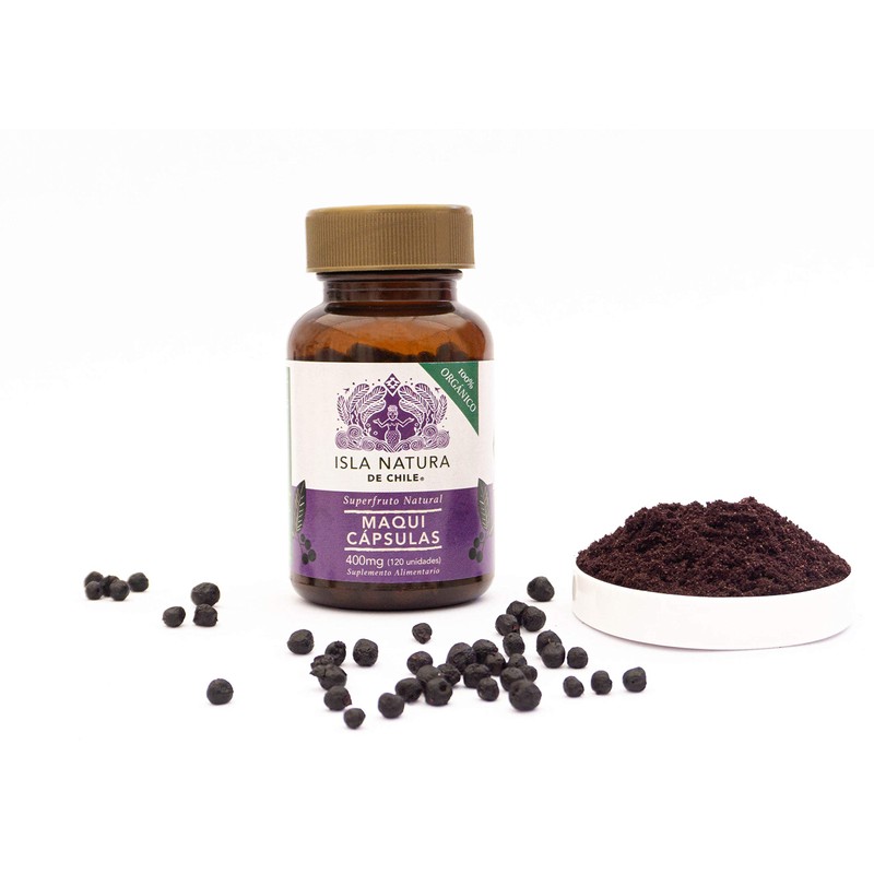 Isla Natura de Chile Capsules of Organic Maqui