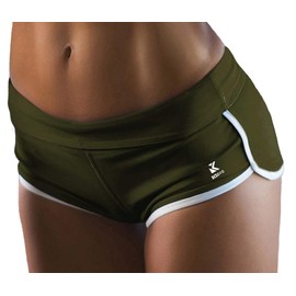 Kipro Women's High Waist Thigh Slimming Bike Fitness Running Shorts
