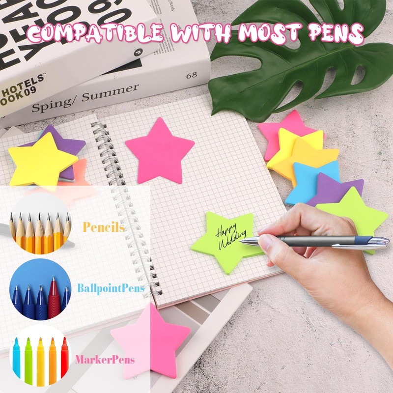 480 Sheets Post It Notes Large, A5 Size Super Sticky