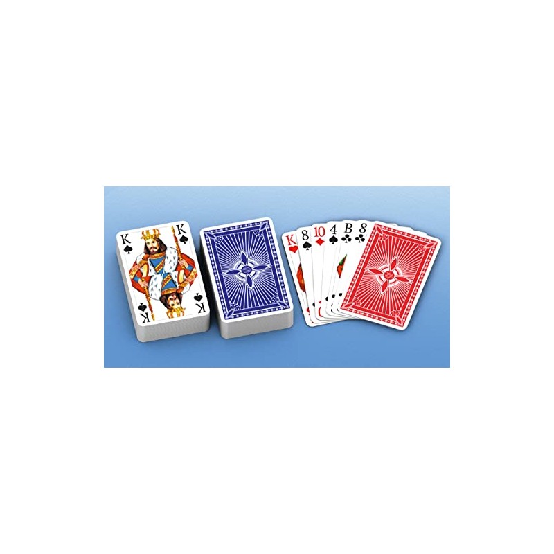 Schmidt Spiele 49420 Rummy Bridge Canasta, Small and Fine Series,