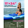 Inflatable Stand Up Paddle Board,11'*34'' Ultra-Light SUP Board, Wide Stable