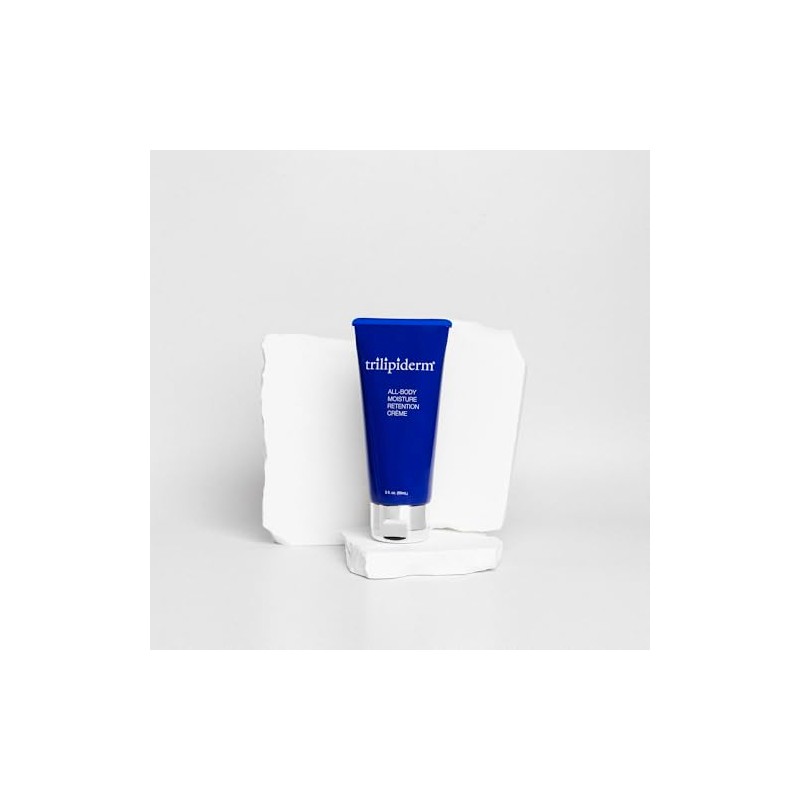 Trilipiderm All-Body Moisture Retention Creme, Pump Bottle, 3 Ounces (Two